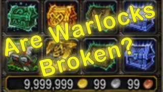 Are Warlocks Broken? - Wow Emissary Chest Opening Emissary Caches Opening Wow Legion 7.3.5