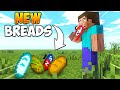 Minecraft but there are custom breads