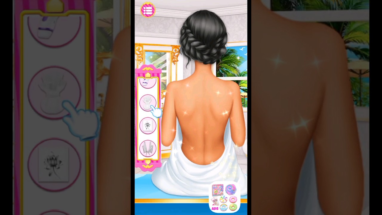 Spa Salon Games : Makeup Games | Back Massage | Part 1 | Android IOS Gameplay |