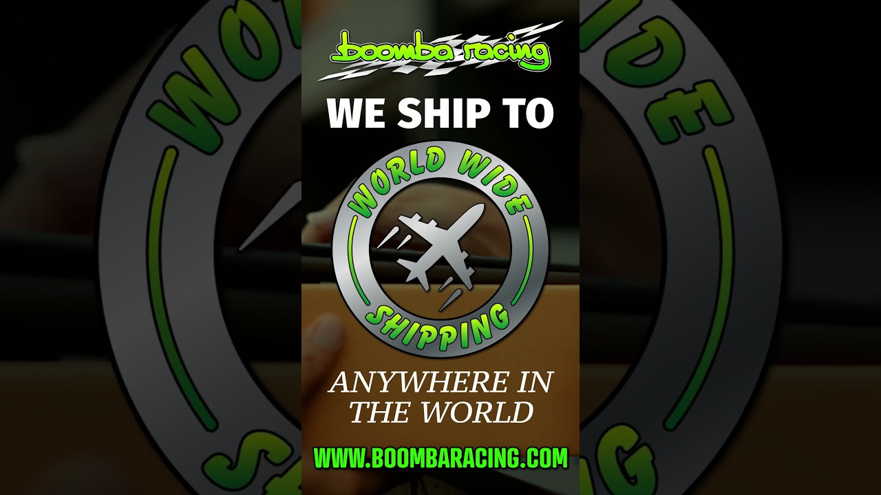 Boomba Racing Worldwide Shipping