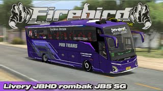 Phd Trans Firebird Livery Bus Jbhd To Jb5 Sg Bussid V4.3.4