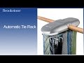brookstone tie rack