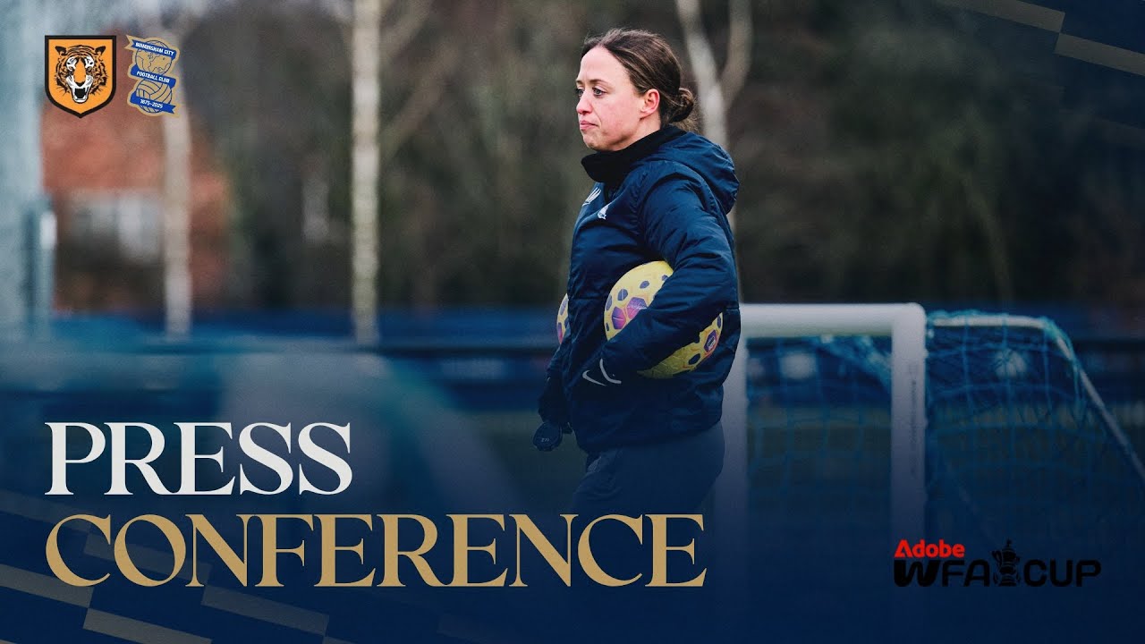 Press Conference | Amy Merricks | Hull City v Birmingham City Women ...