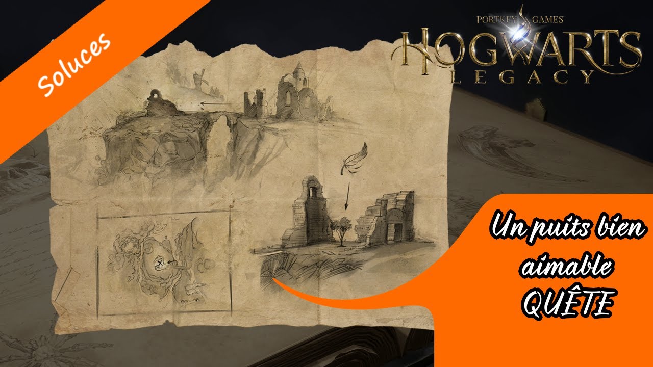 HOGWARTS LEGACY - Solution quête UN PUITS BIEN AIMABLE