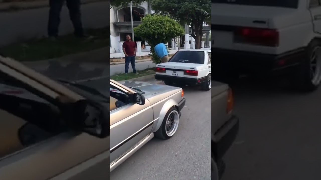 Duo Nissan Sunny Modified /Street Glow Wah Cantt /