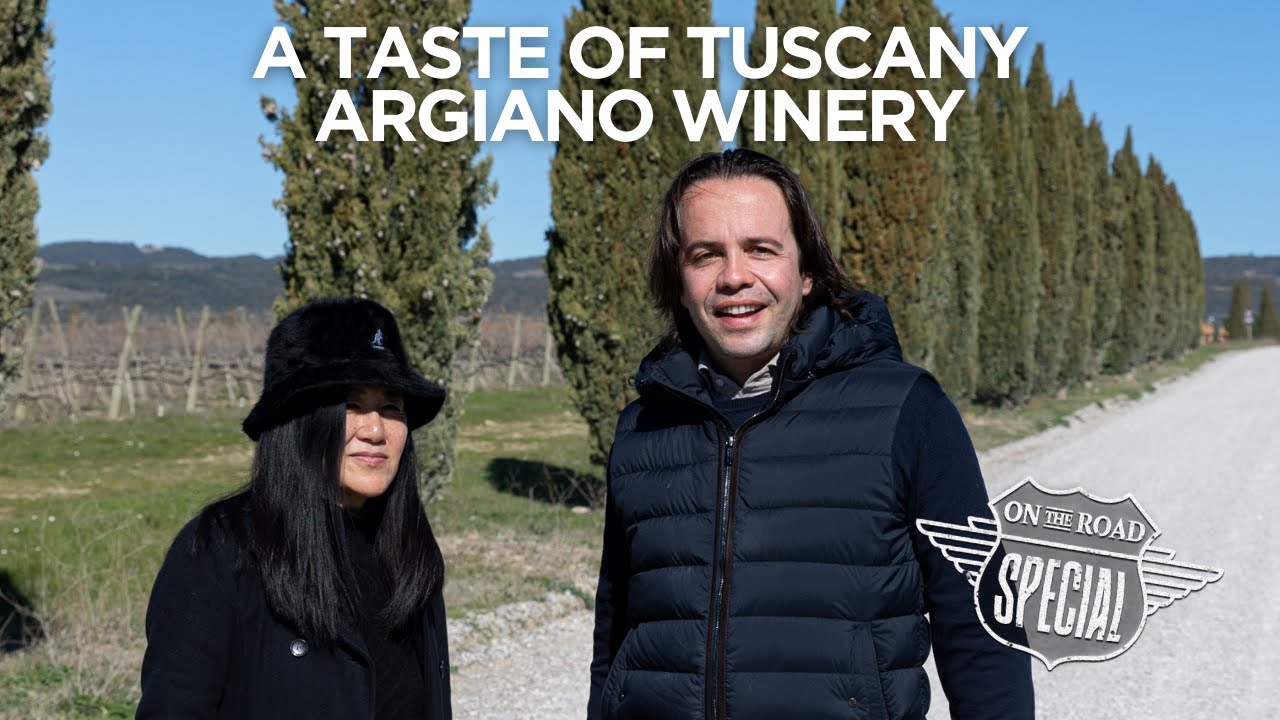 Travel Italy: Argiano Winery in Tuscany (On the Road w/ Stevie Kim) Bernardino Sani TEASER