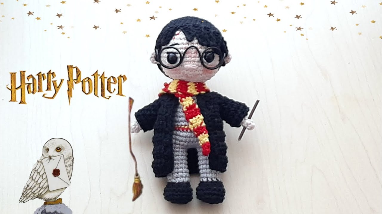 👨‍🏫 HARRY POTTER AMIGURUMI / TUTORIAL PASO A PASO ( SEGUNDA PARTE ) 🧑‍🏫