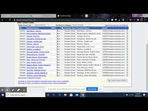 Using Genesis to Bulk Invite Students to a Google Classroom