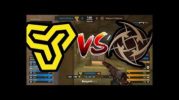 [TR] Space Soldiers Vs NiP Map [Mirage] | ESL Pro Ligi 8.Sezon Avrupa