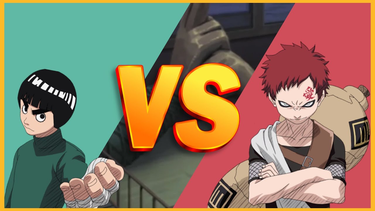 Rock Lee vs Gaara: A Batalha Épica de Naruto Exame Chunin - YouTube
