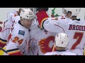 FULL REPLAY: Gaudreau Hat Trick | Flames vs Kings | 2014-15 NHL Regular Season
