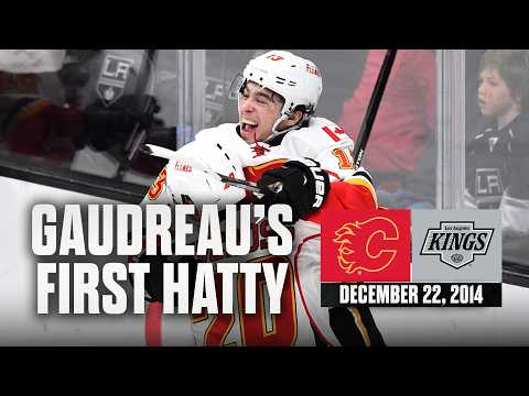 FULL REPLAY: Gaudreau's 1st Hatty! Flames @ Kings | 2014 Regular Season