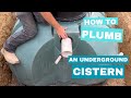 Anatomy Of An Underground Plastic Cistern Tank Installation 