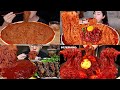 SPICY COLD NOODLES VS MUKBANGERS!🍜🥵 || Can Mukbangers Handle the HEAT?🍜🔥