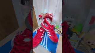 Unboxing Adidas Spezial Handball Scarlet Red #adidasspezial #adidas #unboxing #unboxingvideo #fyp