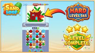 🏖️ Sand Loop Level 565 Walkthrough | Hard Level Solution 🧠 (iOS/Android) Profile