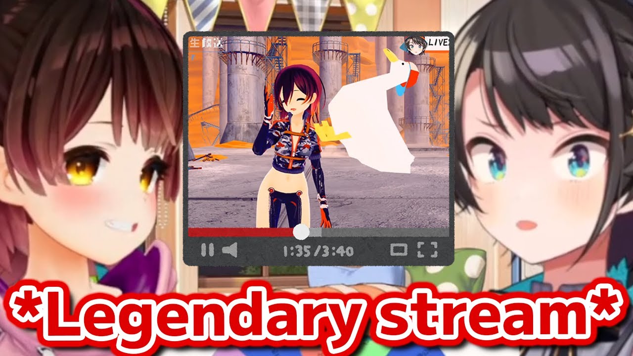 Subaru and Roboco talk about the legendary stream where YAGOO and Subarudo Duck got born【Hololive】