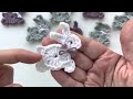 Mini crocheted Hopping Bunnies Easter RAOCK project