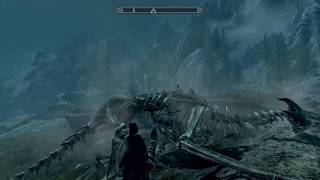 Just another Skyrim dragon breaking the laws of physics.