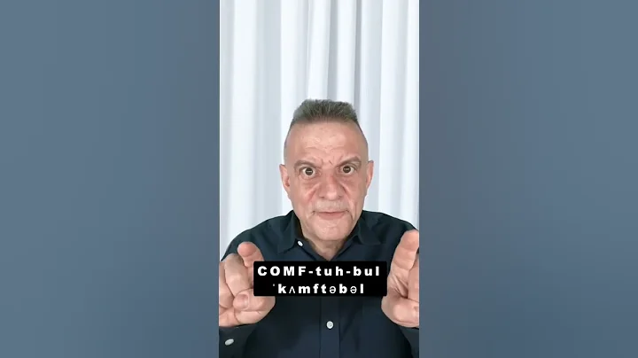 How To Pronounce Comfortable #Shorts #english #learnenglish