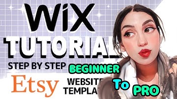 Create a Wix Website Template to Sell on ETSY | WIX WEBSITE TUTORIAL FOR BEGINNERS 2023
