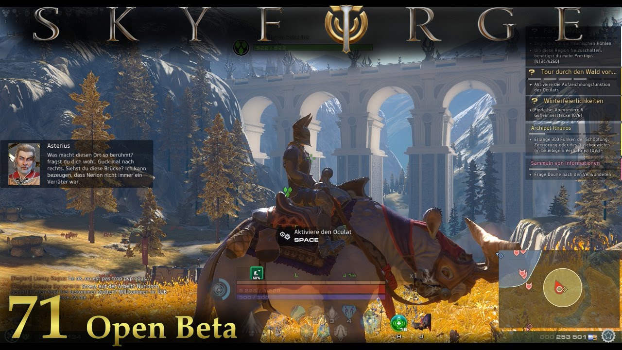 Skyforge #071 - Tour durch den Wald von Lanber - Open Beta - YouTube