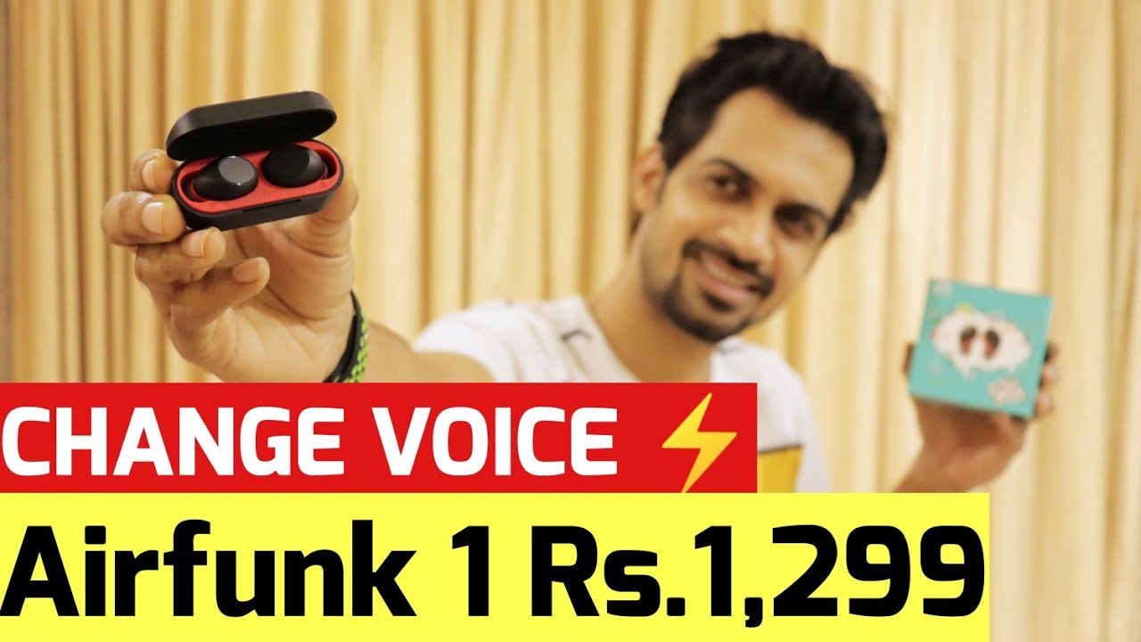Micromax Airfunk 1 Unboxing Rs.1,299⚡ WIFE SHOCKED 😱 VOICE CHANGING Feature