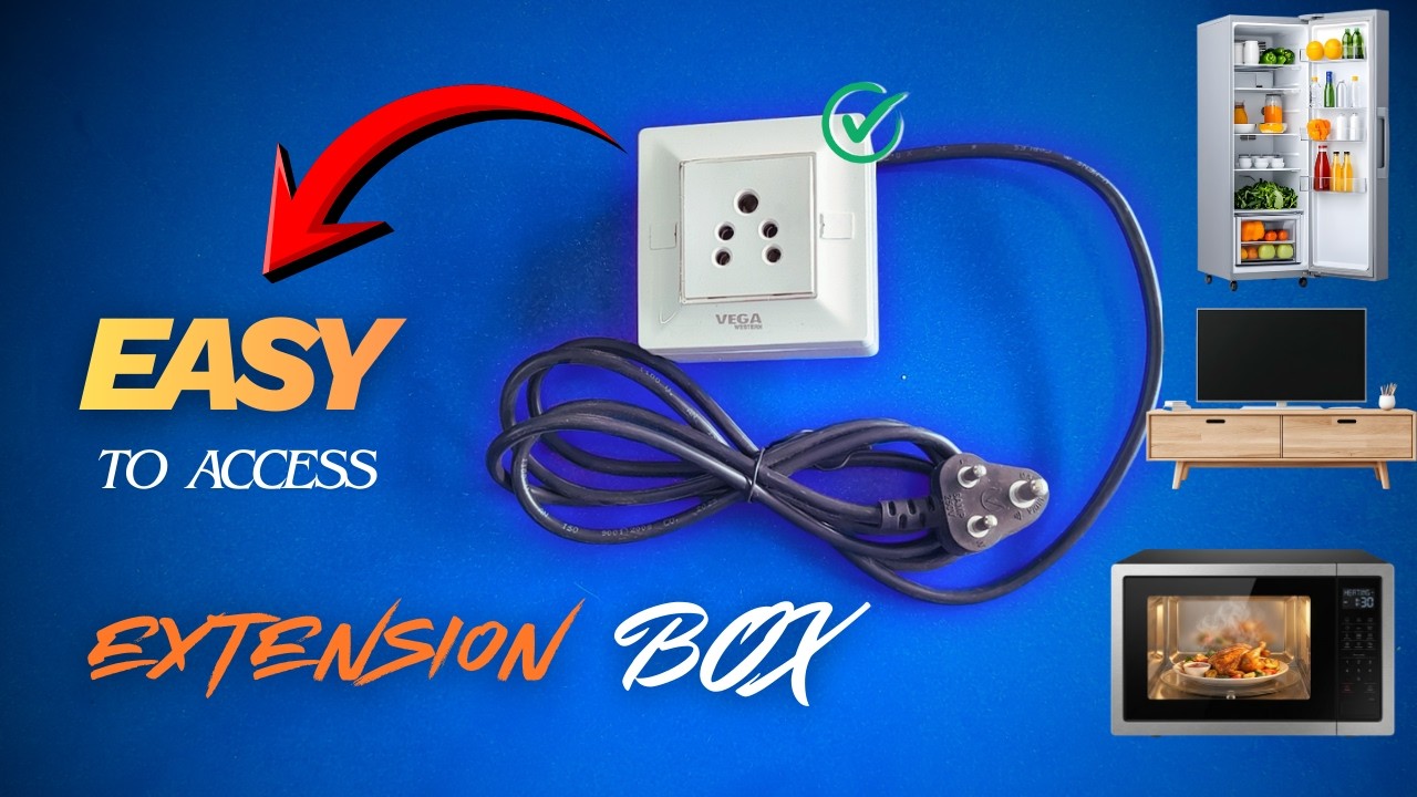 DIY 6A Extension Box | Simple Wiring for Beginners