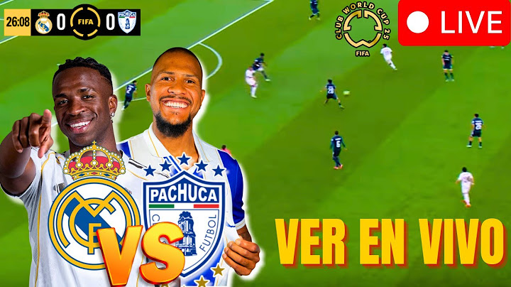 REAL MADRID VS PACHUCA 🔴 ¿DÓNDE VER EL PARTIDO EN VIVO? 🔴 PREVIA FASE DE GRUPOS MUNDIAL DE CLUBES