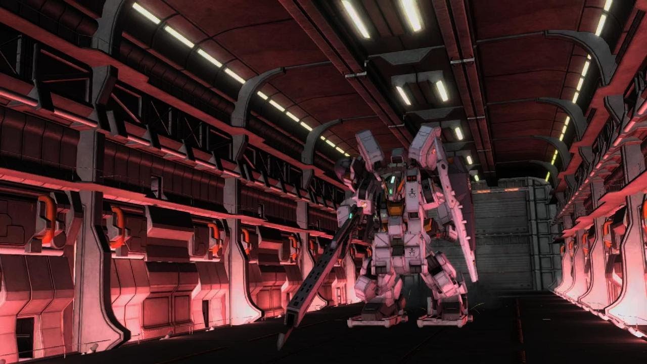 Gundam Battle Operation 2: Hazel Owsla on 550 Space Fortress Interior