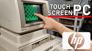 Touch Screen MSDOS PC from 1983