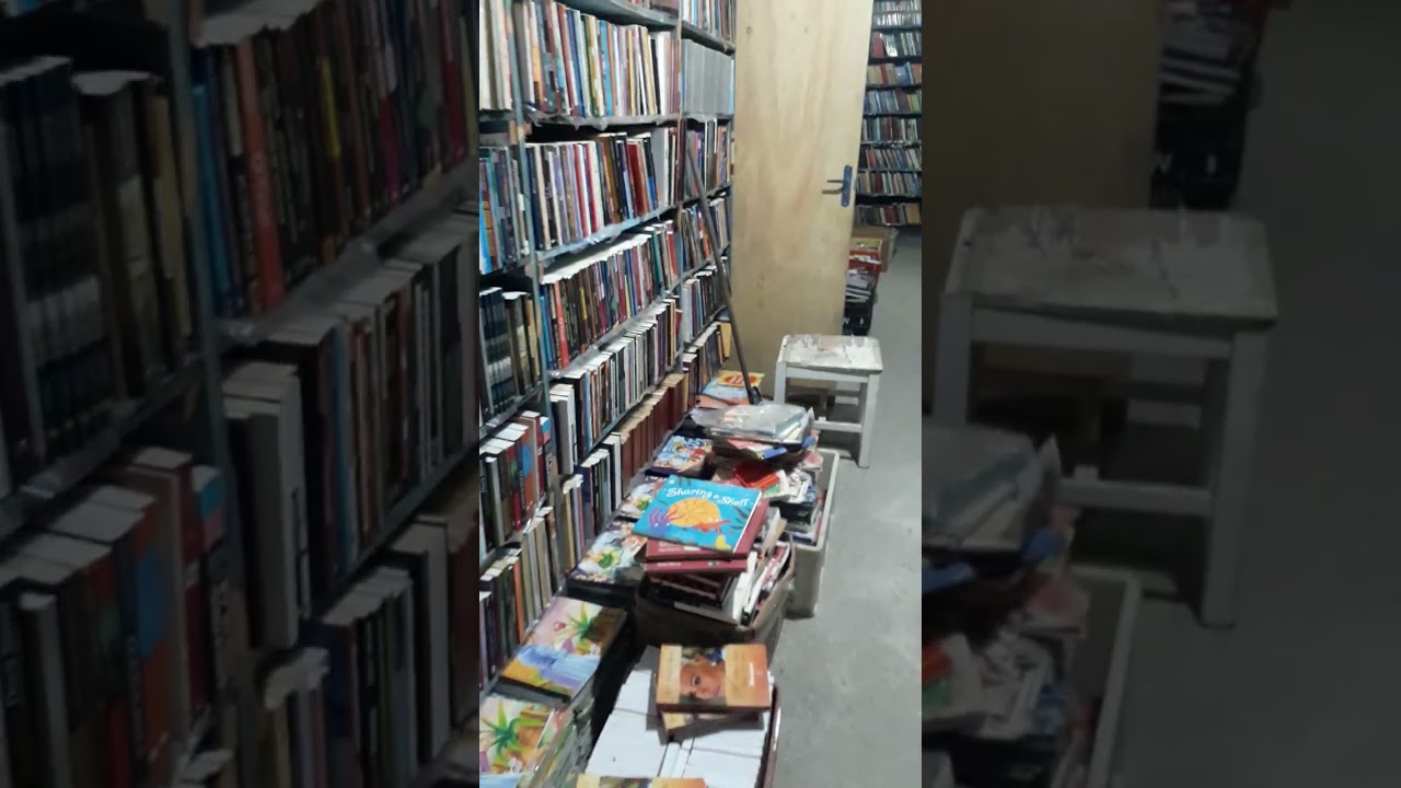 Venda dos livros do deposito