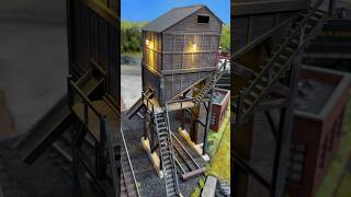 Building a Coaling Tower! #model #train #video #shorts #fyp #howto #build #ogauge #youtube #reels