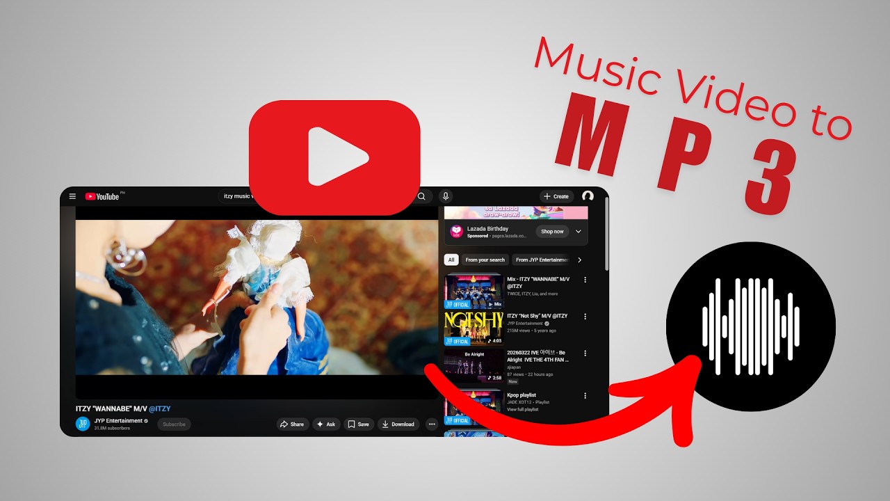 [TUTO] How to Convert Music Video from YouTube to MP3