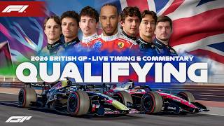 LIVE 🔴 | F1 - 2026 British GP | Qualifying | Timing & Commentary | Silverstone | Sim Footage