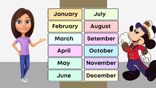 Months Of The Year Song Months Of The Year 12 Months Of The Year
