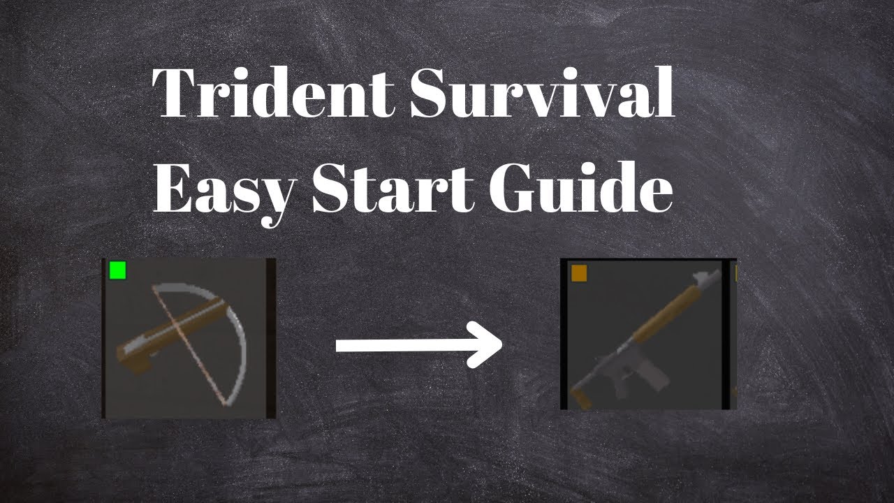 How To Start On Trident Survival  Roblox  - YouTube