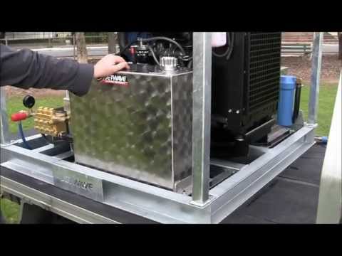 Jetwave 5000psi Cold Water Diesel Powered Pressure Washer