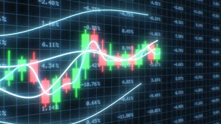 3D Candlestick Chart Crypto Exchange Finance Market Data Graph Price 4K Moving Wallpaper Background screenshot 4