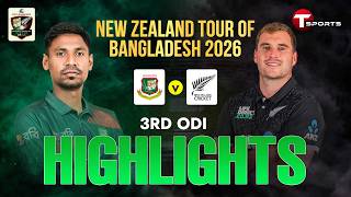 HIGHLIGHTS | Bangladesh vs New Zealand, 3rd ODI | New Zealand tour of Bangladesh | T Sports screenshot 3
