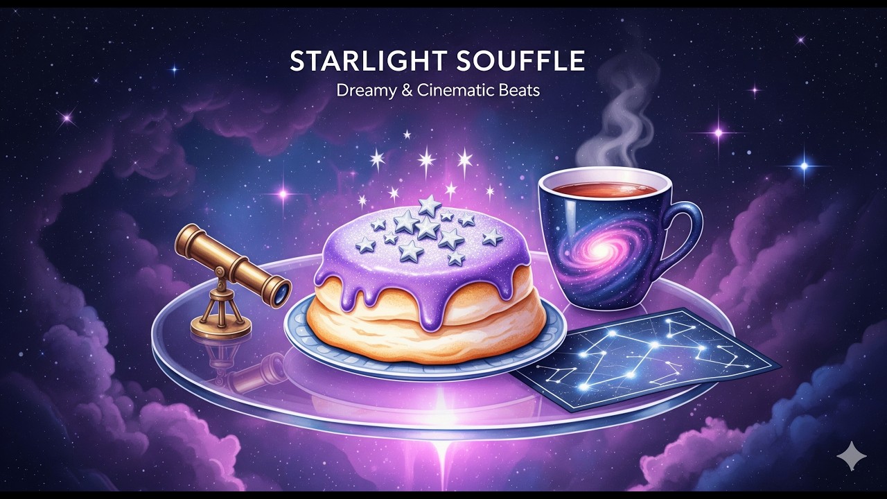 Starlight Souffle ✨ Deep Space Lofi & Cinematic Cosmic Beats