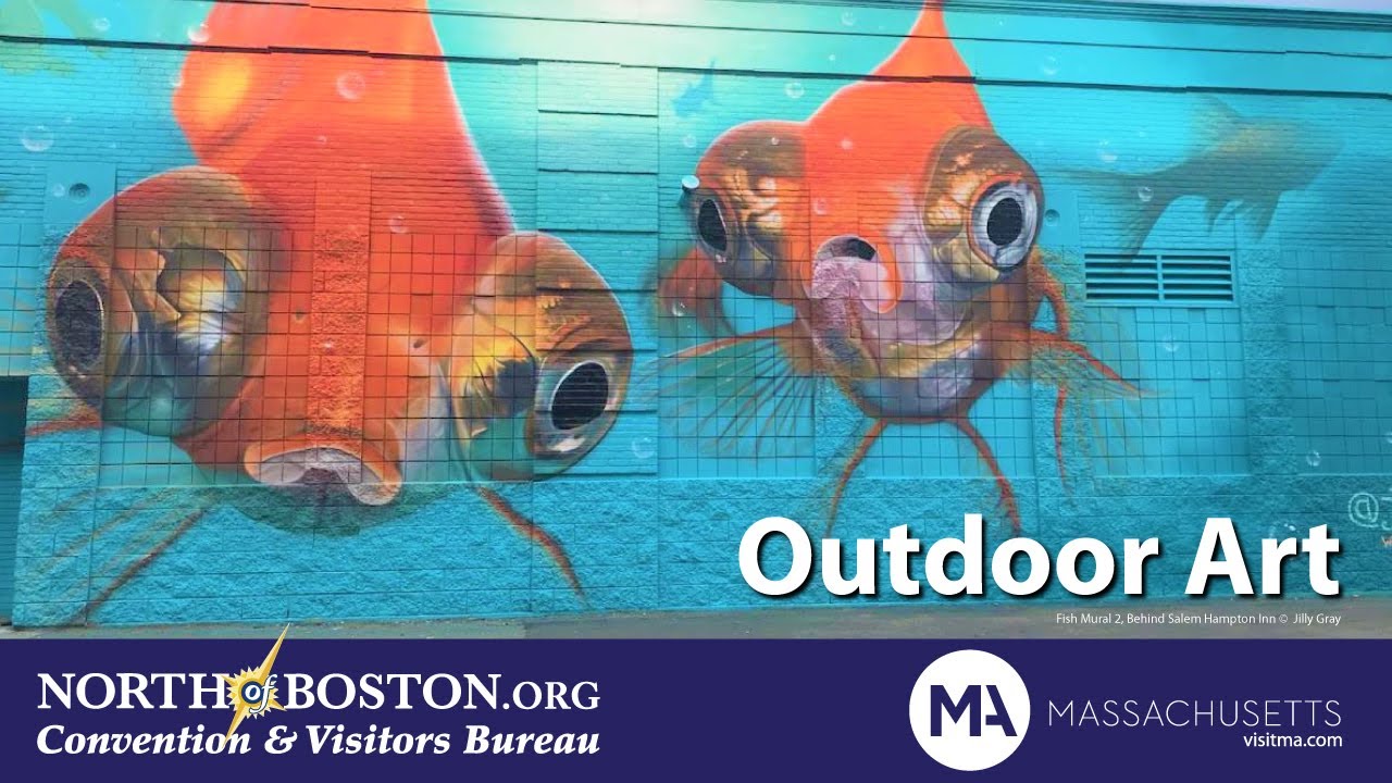 Discover Outdoor Art and Murals North of Boston