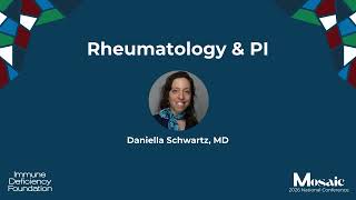 Rheumatology and primary immunodeficiency | 2026 National Conference | Mosaic