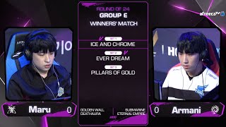 [2020 GSL S2] Ro.24 Group E Match3 Maru vs Armani