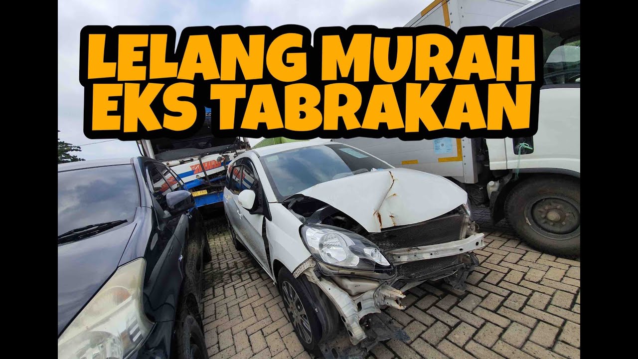 Honda Mobilio Tabrakan Airbag Meledak Lelang  Mobil  