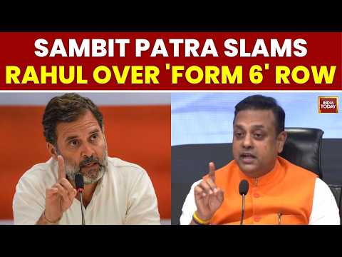 Form 6 Row | BJP's Sambit Patra Hits Back At Rahul Gandhi | Gyanesh Kumar | Supreme Court