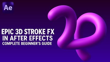 Epic 3D Stroke in After Effects – Complete Beginner