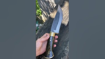 Dao phúc sen Cao Bằng - Dao cong ốp đồng