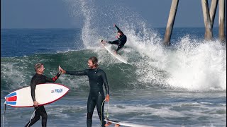 New Swell Hits Huntington Beach by Brad Jacobson 15,164 views 3 weeks ago 20 minutes