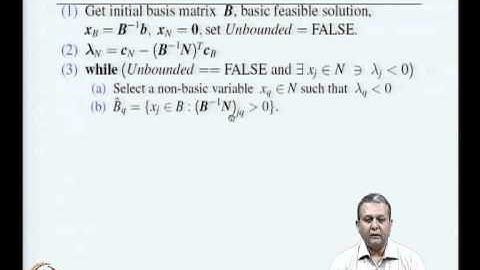 Mod-09 Lec-34 Simplex Algorithm and Two-Phase Method